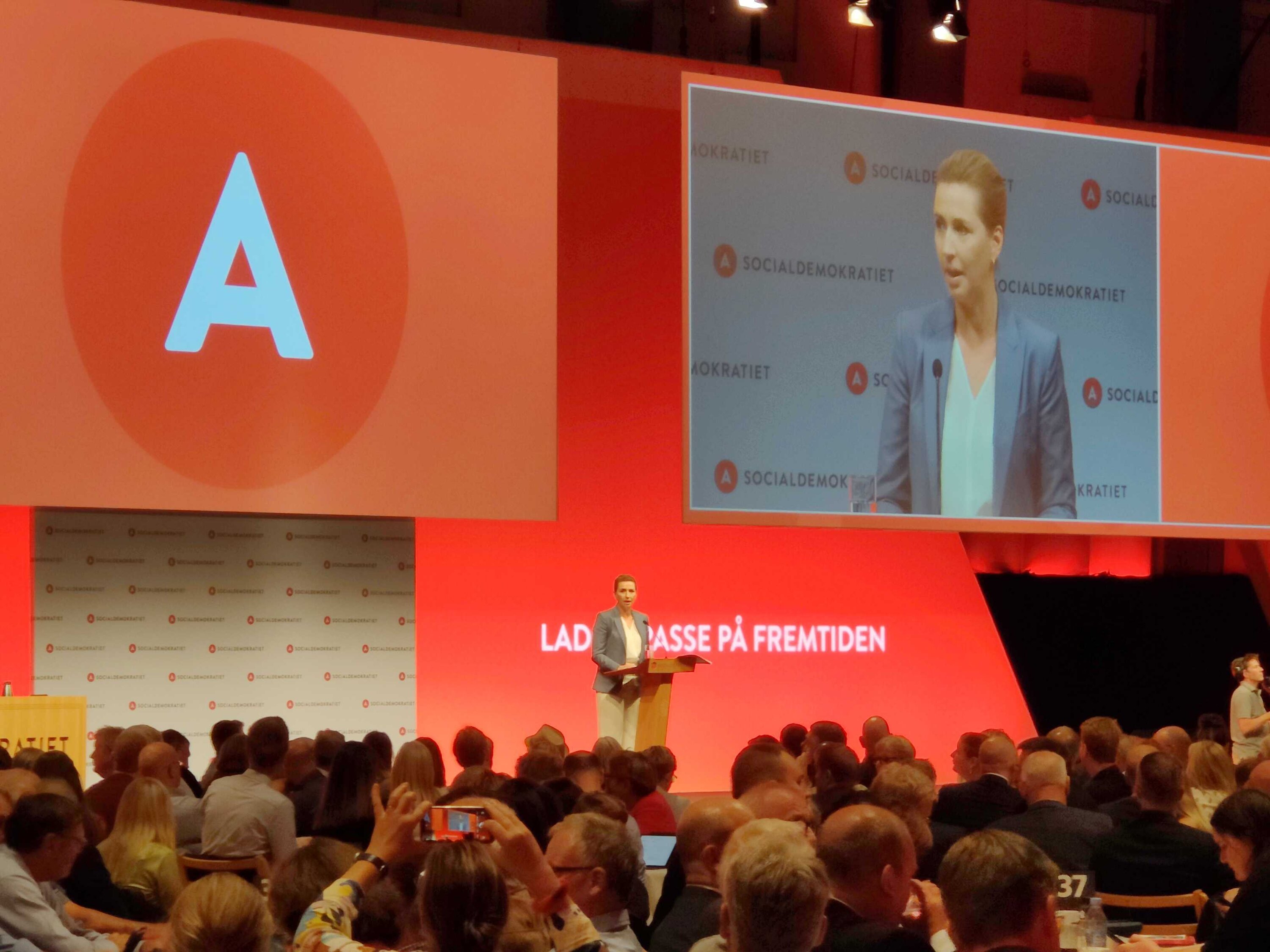 Statsminister Mette Frederiksen taler ved Årsmødet 2022